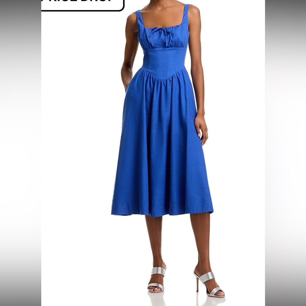 Aqua blue  Halter Sundress for Weddings M